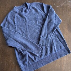 Lululemon Athletica Blue Crewneck Sweater